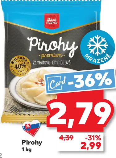 K-take it veggie Pirohy