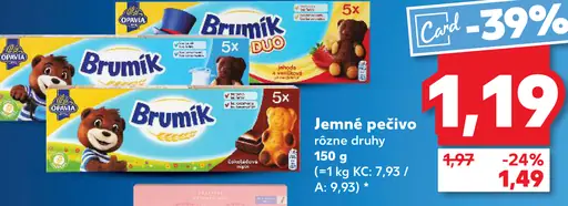 Brumík Jemné pečivo