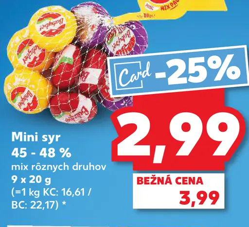 Bohušovická Mini syr