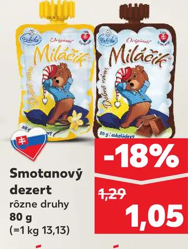 Smotanový dezert
