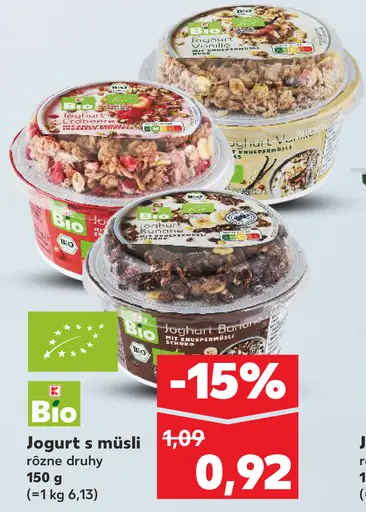 Bio Jogurt s müsli