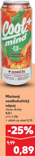 Cool+ Miešaný nealkoholický nápoj
