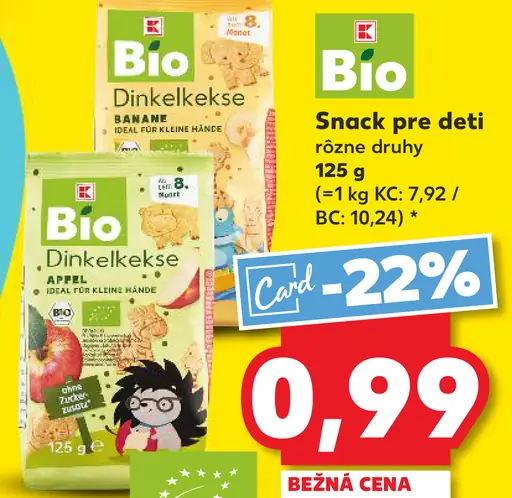 Bio Dinkelkekse pre deti