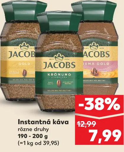 Jacobs Krönung Instantná káva
