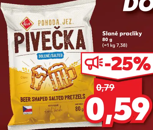 Pivečka Slané praclíky