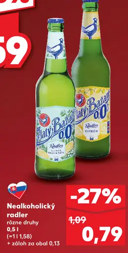Nealkoholický radler
