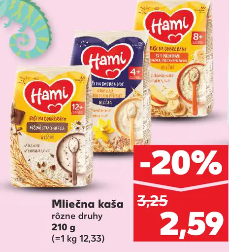 Hami Mliečna kaša