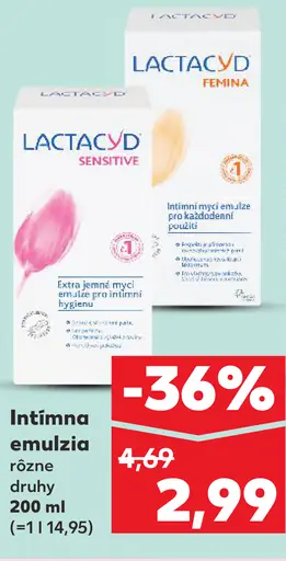 Lactacyd intímna emulzia