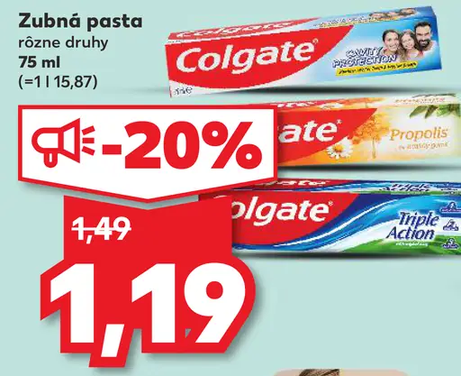 Colgate Zubná pasta