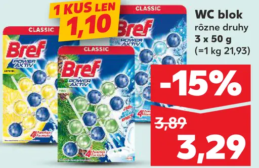Bref WC blok