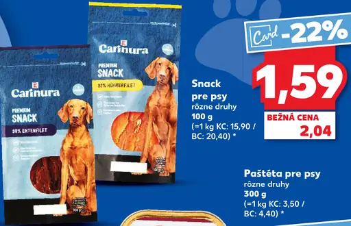 Carinura Snack pre psy