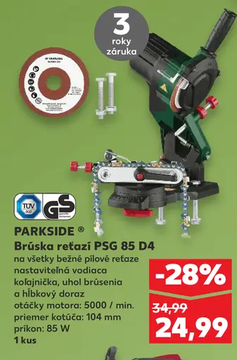 Parkside Brúska reťazí PSG 85 D4