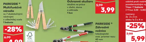 Parkside Záhradné rukavice