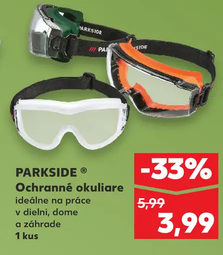 Parkside Ochranné okuliare