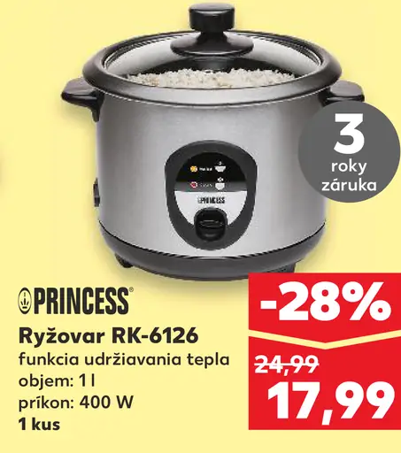Princess Rýžovar RK-6126