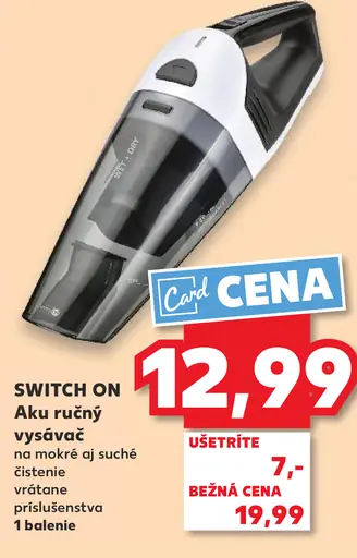 Switch On Aku ručný vysávač