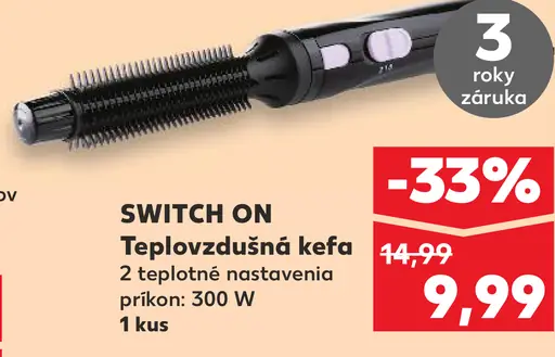 Switch On teplovzdušná kefa