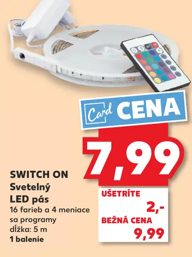 Switch On Svetelný LED pás