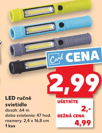 LED ručné svetlo