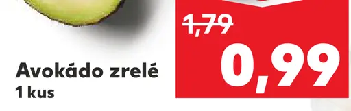 Avokádo zrelé