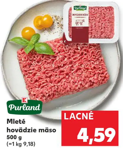 Purland Mleté hovädzie mäso