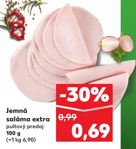 Jemná saláma extra
