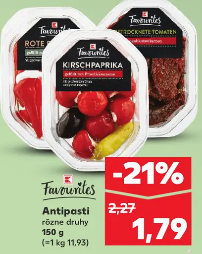 Favorites antipasti