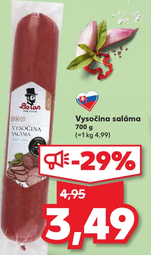 Baron Vysočina saláma