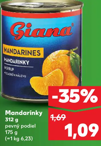 Giana Mandarínky