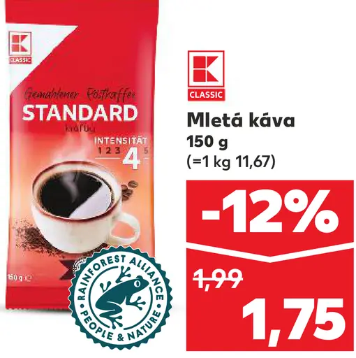K-Classic Mletá káva