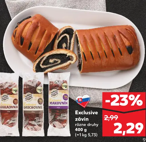 Exclusive závin