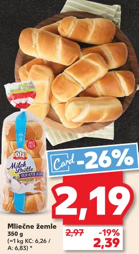 Mliečne žemle