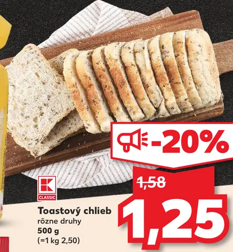 Toastový chlieb