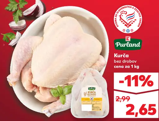 Purland Kurča bez drobov