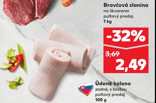Bravčová slanina na škvarenie