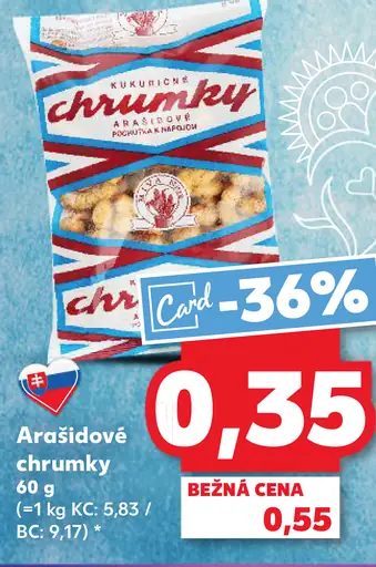 Arašidové chrumky