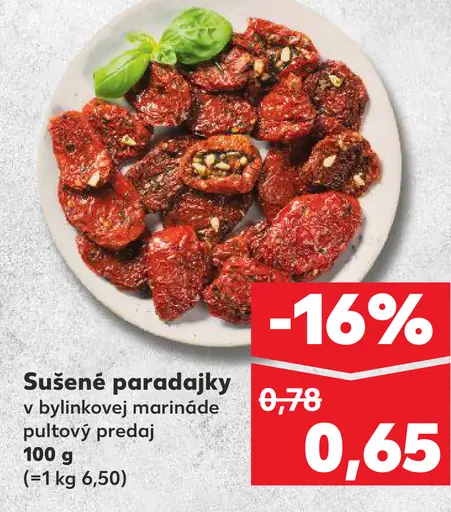 Sušené paradajky