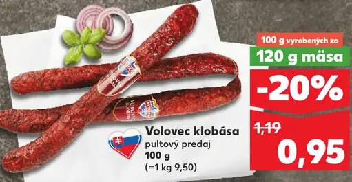 Volovec klobása
