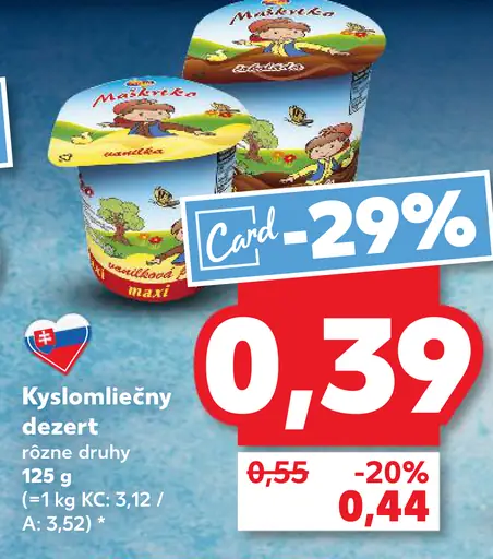 Rajo Kyslomliečny dezert