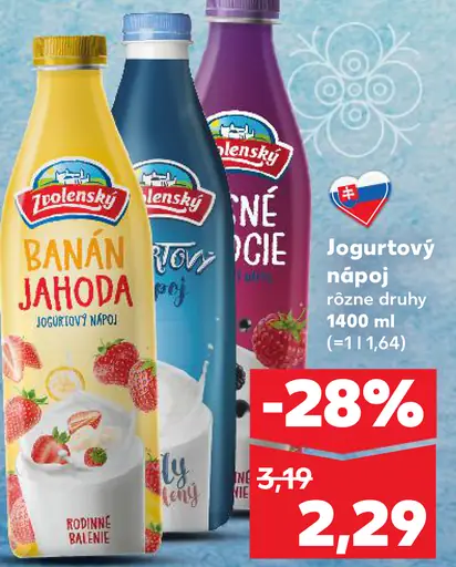 Zvolenský Jogurtový nápoj