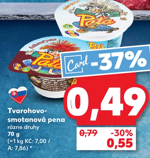 Pilo Tvarohovo-smotanová pena