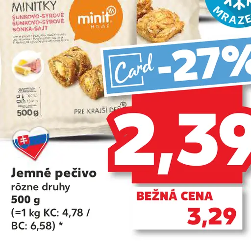 Minit Jemné pečivo