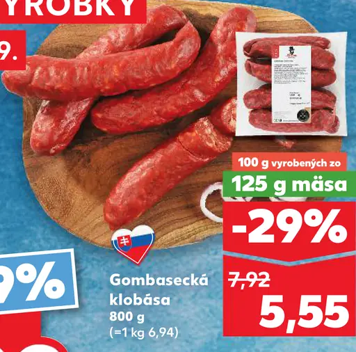 Mecom Gombasecká klobása