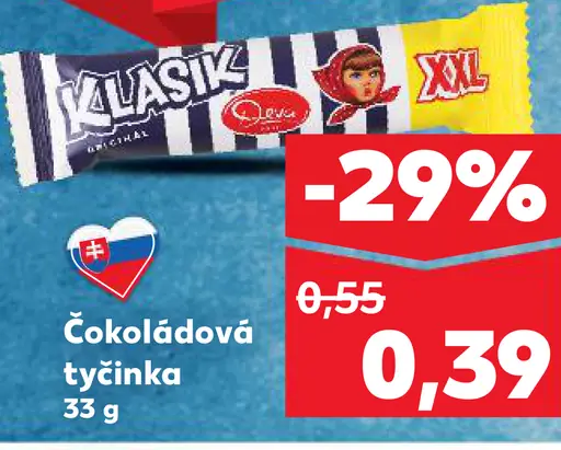Klasik Čokoládová tyčinka