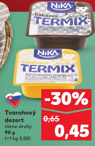 Nika Tvarohový dezert