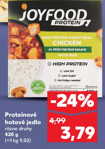 Joyfood Protein High Protein Ready Meal