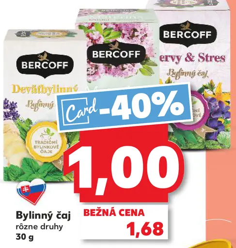 Bercoff Bylinný čaj