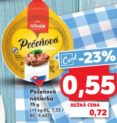 Tatrapek Pečeňová nátierka