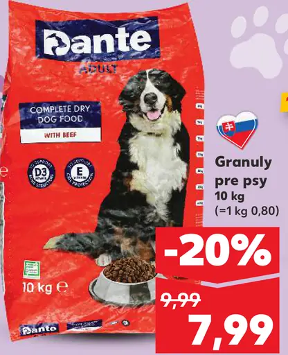 Dante Granuly pre psy