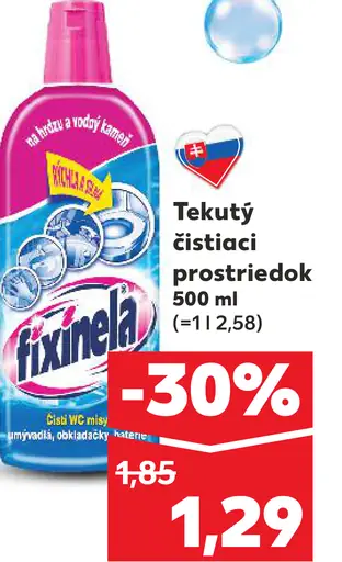 Fixinela čistiaci prostriedok